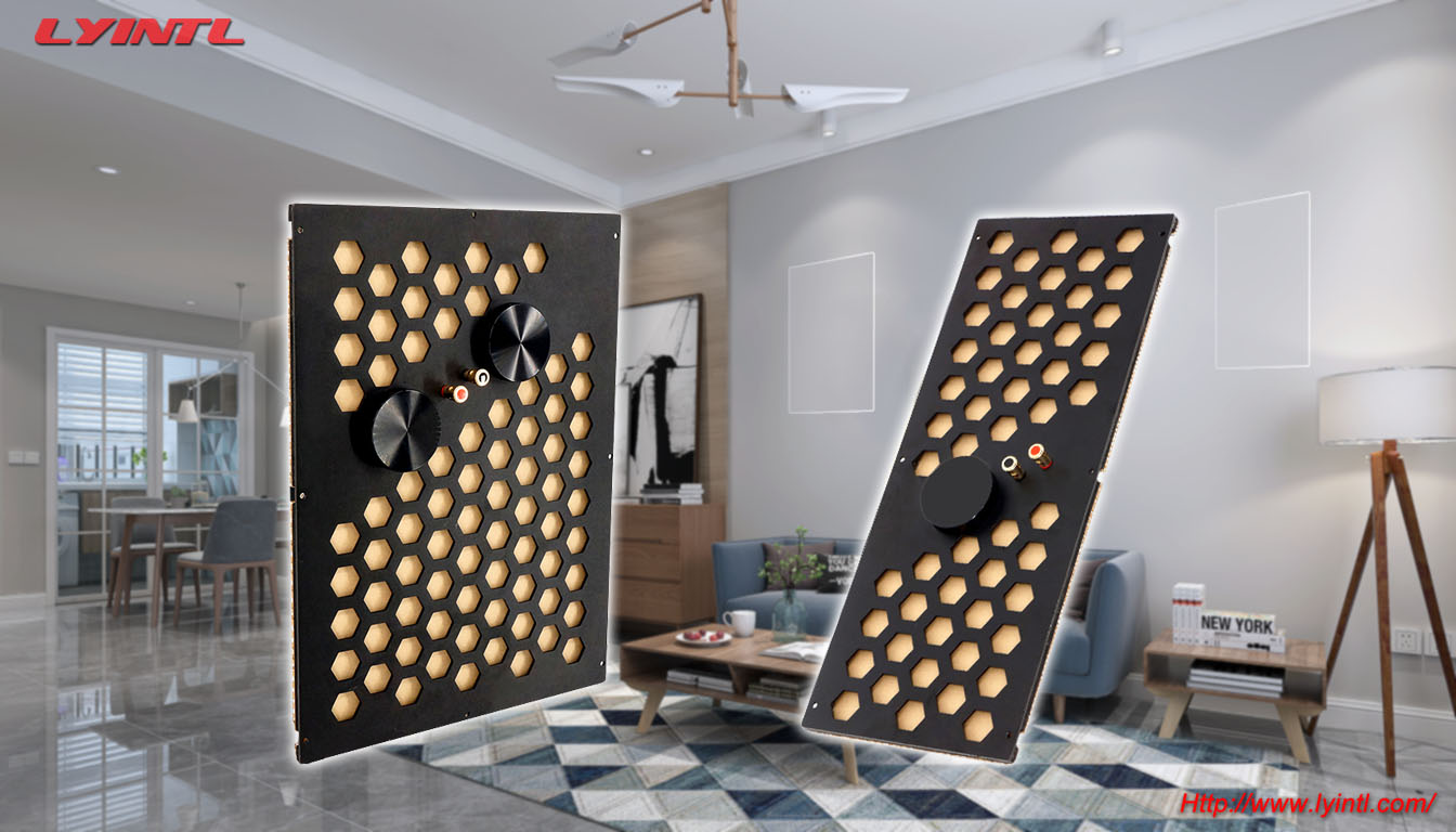 How to build a hidden home theater system using our invisible in-wall speakers?