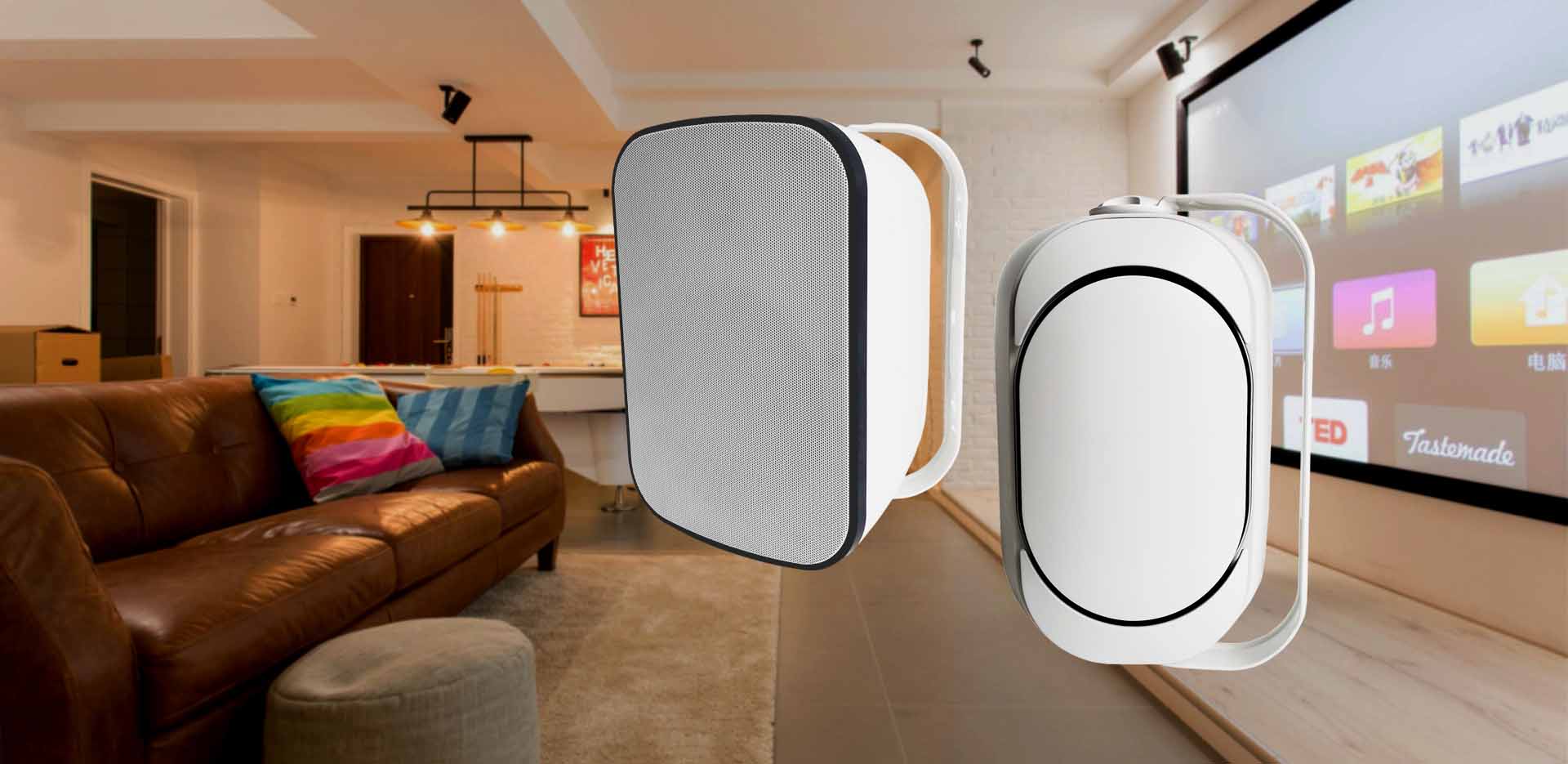 Outdoor IP66 Waterproof Wall Mount Speakers