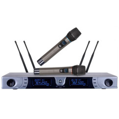 H-77B 200 Channel UHF True Diversity Wireless Microphone