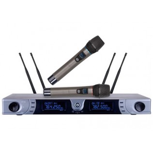 H-77B 200 Channel UHF True Diversity Wireless Microphone