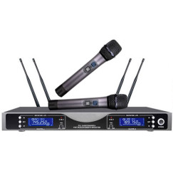 H-88B 200 Channel UHF True Diversity Wireless Microphone