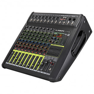H-PX08 8 Channel Bluetooth/USB Professional Mixing Console Build-in Amplifier