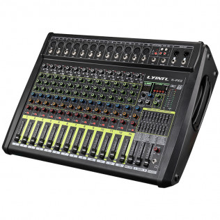 H-PX12 12 Channel Bluetooth/USB Professional Mixing Console Build-in Amplifier