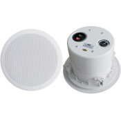 L-511THS/L-611THS/L-811THS 5"/6"/8" Ceiling Speaker with 1/2" Mylar Tweeter, Iron Back Cover and Power Taps