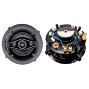 LS-660/LS-880 60W/80W 2-Way 8 Ohms Quick Install In-Ceiling Speaker
