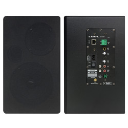 M-9526G 2×25W Wooden Active IP Network Wall Mount Speaker