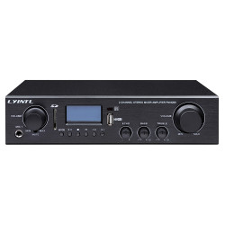 PM-6208/PM-6218 Two-Channel Mini Desktop Class D Digital Stereo Mixer Amplifier with Built-in MP3/FM/Bluetooth Player
