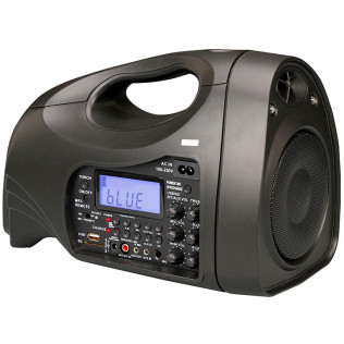 PP-227C Portable UHF Wireless PA Amplifier (USB/SD/FM Tuner/Recording/Bluetooth)