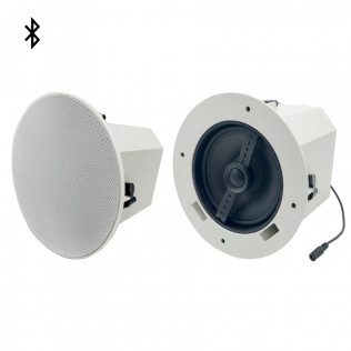 WS-706BT 6" 2CH Wireless Bluetooth 2-way Coaxial Frameless In Ceiling Speaker