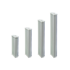 C-122/C-124/C-126/C-128 2.5" 10W/20W/30W/40W Outdoor Waterproof Aluminum Column Speaker