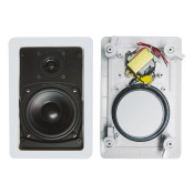 L-412T/L-512T/L-612T/L-812T 4"/5"/6"/8" In Wall/Ceiling Mount Speaker with 1" Mylar Tweeter
